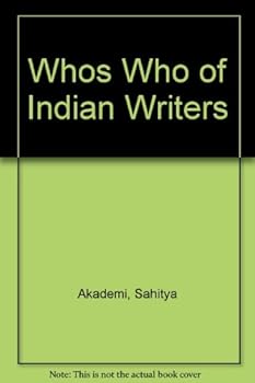 Hardcover Whos Who of Indian Writers Book