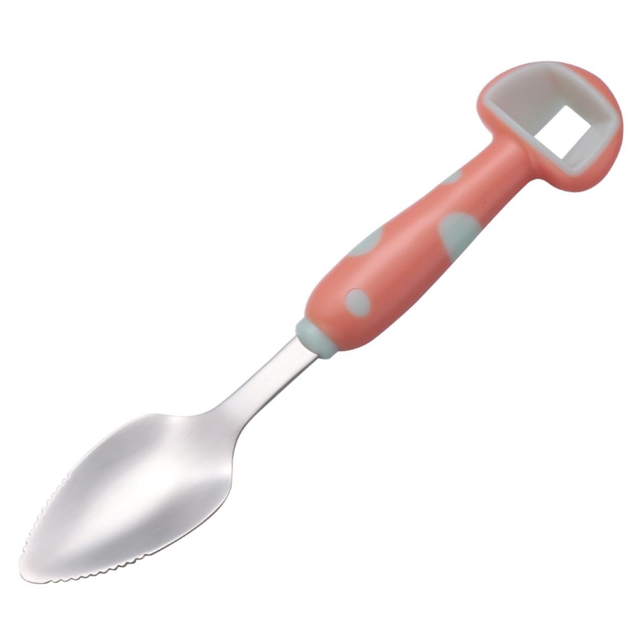 SUPVOX Lovely Puree Spoon for Babies Stainless Steel Material Easy to Clean for Feeding