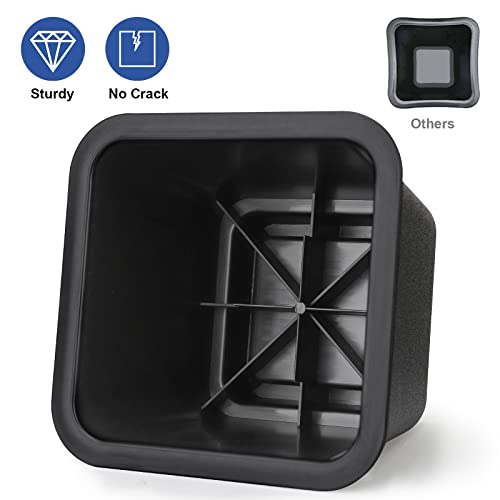 Usion Bed Furniture Risers 5 Inch, Heavy Duty Bed Raising Blocks Up To 3300 Lbs,Bed Lift Risers For Couch,Desk,Sofa,Chair,Table (6 Pack,Black) #TOP1