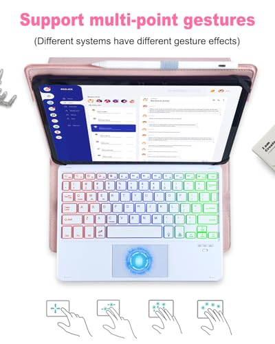Mepadkey Universal Touchpad Keyboard Case For 9.7,10.1,10.2 Inch,10.5 Inch,10.9 Inch,11 Inch Tablet thumb #2