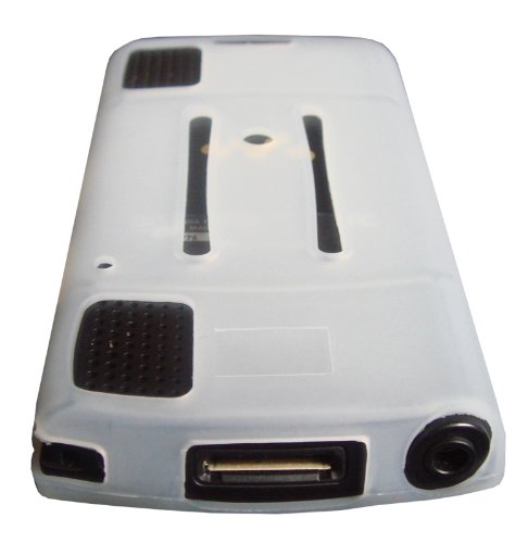 Ishoppingdeals - For Sony Walkman Nwz S544 S545 Mp3 Player Soft Skin Cover Case, White #TOP2