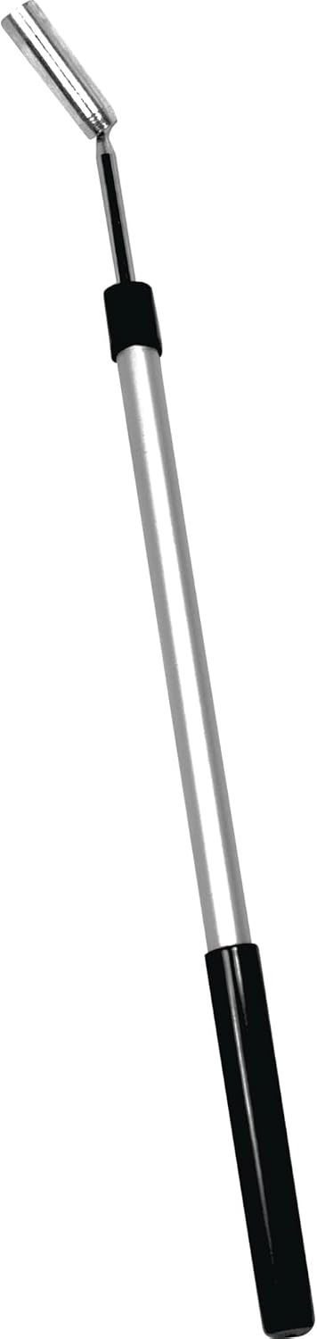 Performance Tool W1200C Telescoping Magnetic Pickup Tool - 24-Inch Extension, 90 Degree Swivel Head for Confined Spaces with Effortlessly Retrieve Small Parts