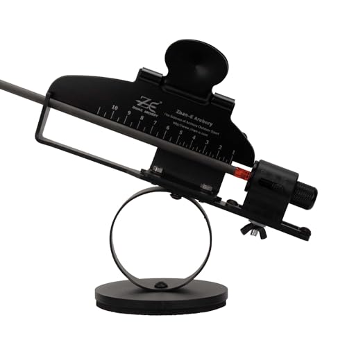 Archery Metal Fletching Jig Kit, with Precise Scale Straight Clamp for 3 or 4 Feathers Sticking, DIY Arrow Fletches Repair Device