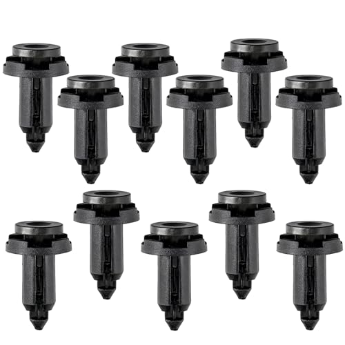 KyuerWK Yamaha Floor Mat Rivets, 11 PCS Push Fastener Golf Cart Plastic Rivets for 2007-Up Yamaha, OEM# 90269-09003