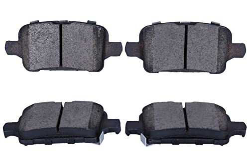 Image of Compatible with Rear Ceramic Disc Brake Pad Set 2017-19 Buick LaCrosse 2018-2020 GMC Terrain 2018-2020 Chevrolet Equinox 2016-2019 Cruze D1857