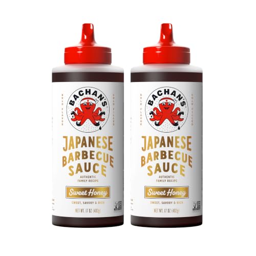 Bachan's Japanese Barbecue Sauce - Sweet Honey, 17 Oz Bottle,