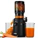 Fretta Entsafter,Slow Juicer mit 108MM Breite und Größere Fütterungsröhre,Füllvolumen für ganze Gemüse und Obst,BPA-frei Tritan-Material Entsafter,Einfacher Installation,200W