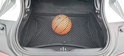 Floor Style Automotive Elastic Trunk Mesh Cargo Net for Toyota GR Supra 2019-2025 - Premium Trunk Organizer and Storage - Luggage Net for Coupe- Car Organizer for Toyota GR Supra J29/DB