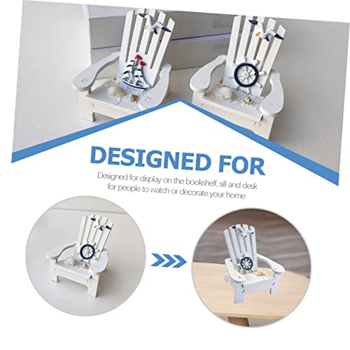 ERINGOGO 2 Unidades mini cadeira de praia decoração de casa cadeiras infantis para mesa cadeira arte