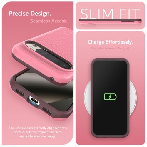 Image of TUDIA MergeGrip Magsafe Compatible for Pixel 10 & 10 Pro Case - Smokey Pink
