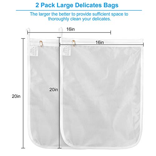 Gogooda Delicates Laundry Bags, Fine Mesh Wash Bag For Lingerie, Underwear, Bra, Silk, Socks With Hanging Loop #TOP1