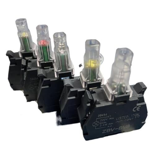 Bouton interrupteur voyant lumineux bleu 110V ZBV-M3 XB4 ZB4