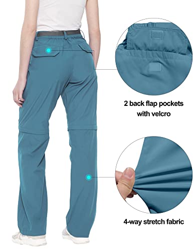 Little Donkey Andy Women's Lightweight Convertible Pants Zip-Off Quick Dry Hiking Pants Slate Size Xl #TOP4