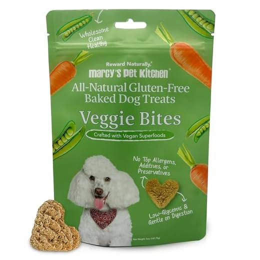 Marcy's Pet Kitchen-Diabetic Dog Treats-Vet Recommend-No Preservatives - Crunchy, Superfoods, All Natural-Vegan Homemade,-Gluten Free-for Sensitive Stomachs-Made in The USA Only.