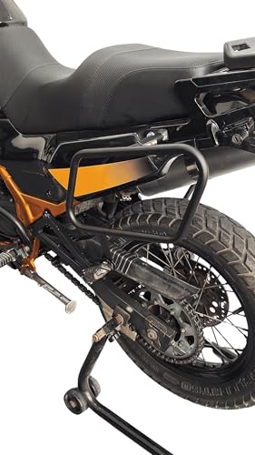 Supports sacoches cavalière Kawasaki KLE 500 évite le contact avec la roue