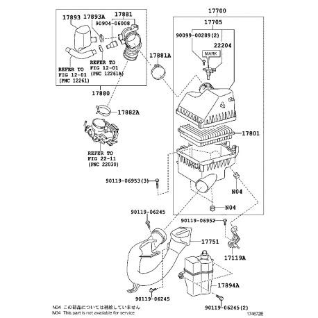TOYOTA (g^) i GAN[itB^ GgSUB-ASSY i17801-31120
