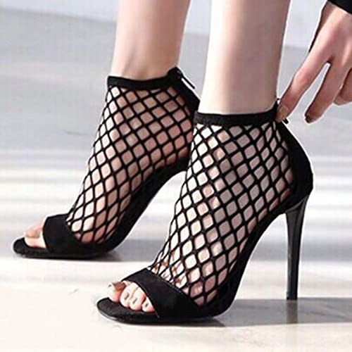 Botas de mujer estilo sandalias de cuña para bailar sin dolor 2