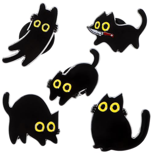 Broches émail chat pour offrir aux passionnés de lecture et de livres