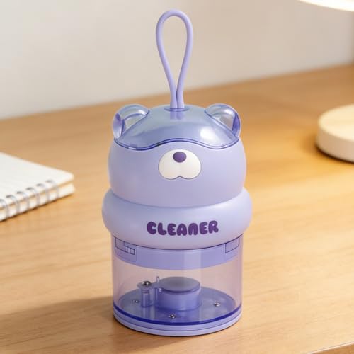 Aspirador de mesa recargable con doble función soplador para teclado 3