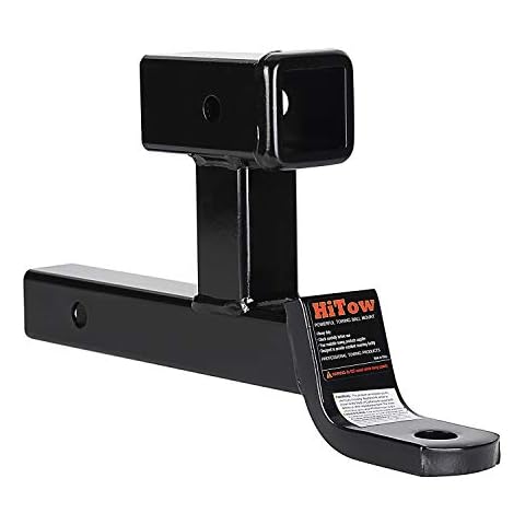 HITOWMFG Multi-Use Trailer Ball Mount 2" Receiver Dual Hitch Extension (GTW 5,000 lbs) Cover