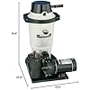 Hayward W3EC40C92S Perflex 1 HP Diatomaceous Earth Filter Pump System for Above-Ground Pools