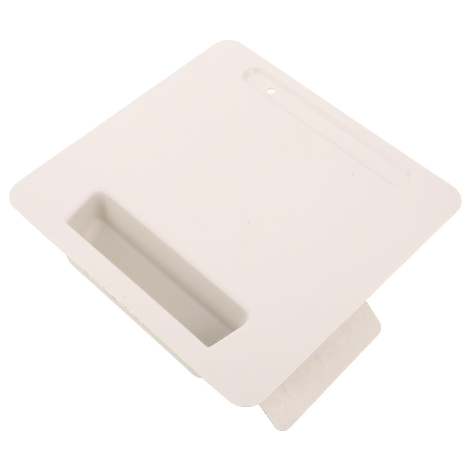 Cubierta protectora para mini split con aislamiento de conexiones en ABS blanco