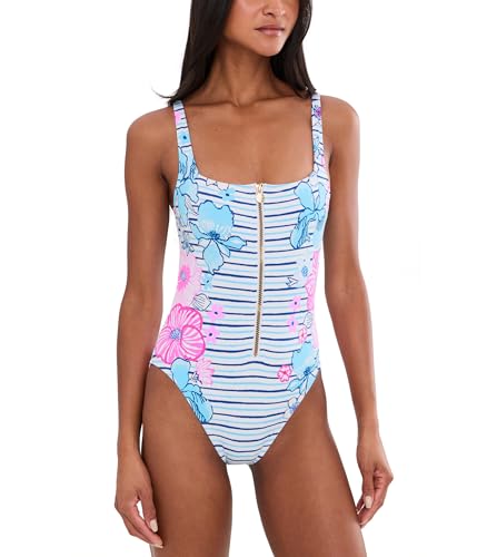 Amazon.com: Lilly Pulitzer, Womens, Emil One-Piece, Starlight Navy