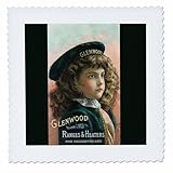 Square dimensions (in inches): 12 L x 12 W, image dimensions (in inches): 10 L x 10 W 100% poloyester; image is soft to touch. Made in USA Edges have pinking shear cut Image will not fade with washing. Image not a transfer, part of material