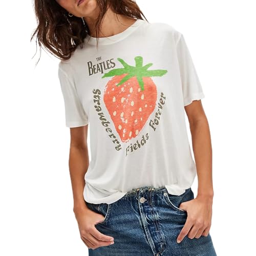 Oversized Graphic Tees for Women Cute Floral Aesthetic Baggy T-Shirts Summer Vintage Coconut Teen Girl Clothes