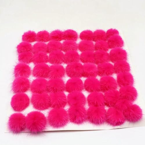 Pompons pour la fabrication de bijoux et customisation de sacs - 2