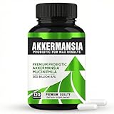 Phyzen Akkermansia Probiotic Supplement, (120 Count) Akkermansia Muciniphila, High-Potency Formula for Gut Health & Immune Support, 300 Billion CFU, Vegan