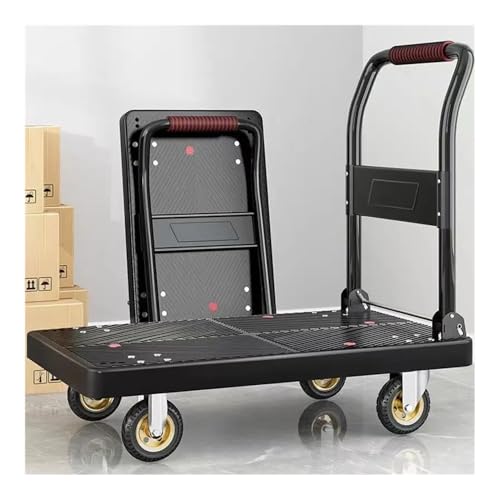 Carro plegable con plataforma, capacidad 250 lb miniatura 3
