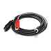 GOMEXUS Power Cord for Daiwa Tanacom Seaborg 300J Shimano ForceMaster 2000 Electric Reels Power Cable 270cm 8.86 Feet