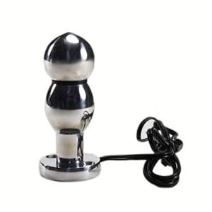 Rimba Electro Sex Dildo dubbele kogel, bi-polair (100 mm)