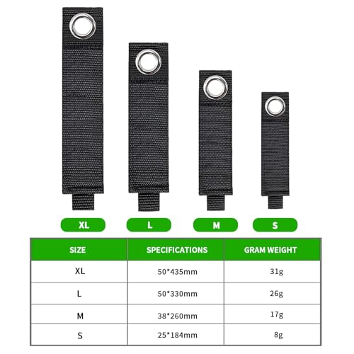 12 Pack Extension Cord Straps, DPISILYY Extension Cable Holder Hook And Loop Heavy Duty Wire Organizer For Garage Organization Camping RV Hose Storage Rope Shore Power Cord Holder - S,M,L,XL