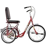 Increased Reinforcement: Schassis Load, Increased Stable Chassis, Sload. Non Slipdal: Non Slipdal,All Particles and Big Wisdom. Carbon Steel Storage Basket: Reinforced High Carbon Steel Material, Large Capacity. Our Tricycle for Adults Has a Large Re...