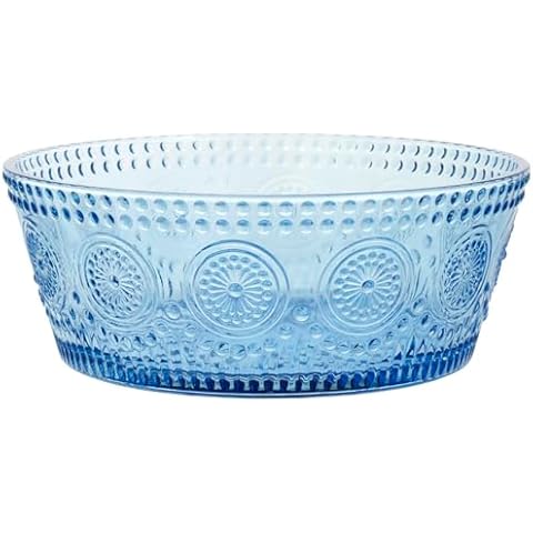 Boston International Sky Blue Serving Bowl Cover