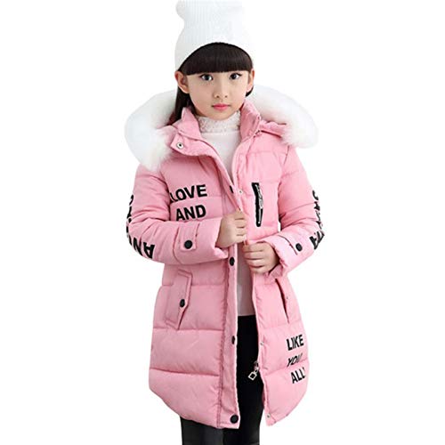 lxwi Chaqueta ultraligera cálida y resistente al viento, chaqueta para niños, chaqueta para otoño e invierno para niñas, abrigo, abrigo, abrigo, abrigo, ropa de abrigo para niñas, ropa para niños,