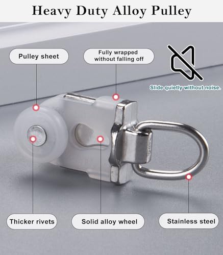 Cenefa de aluminio ajustable para ocultar rieles de cortinas 6