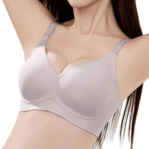 Soutien-gorge push-up rouge confortable pour éliminer les marques