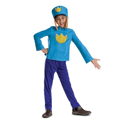 Disguise Dog Man Fancy Dress for Kids Official Dress Up Inspired by the Iconic Dav Pilkey Books Includes Iconic Hat and Long Sleeve Shirt for Ages 4-6 and 7-8 Years