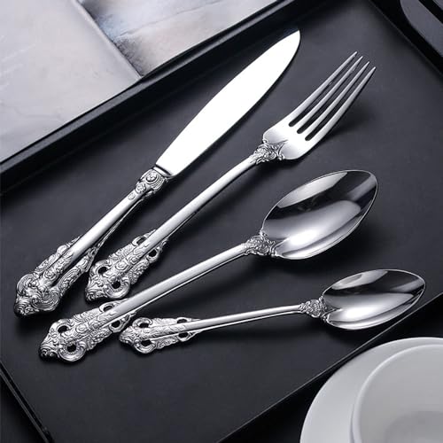Set Cuchillos Cocina 40 Piezas Acero Inox miniatura 4