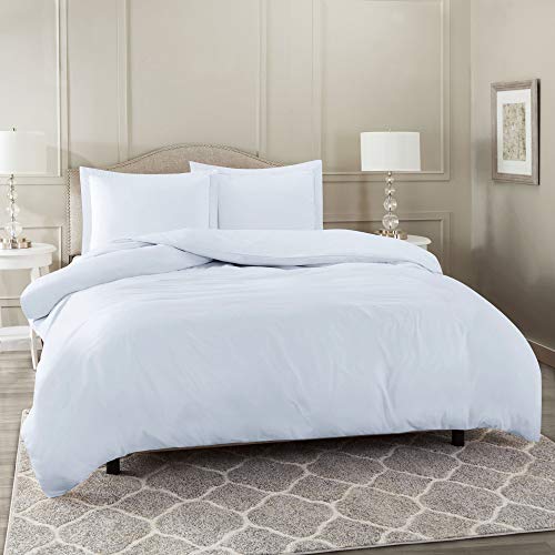 Nestl Bedding Duvet Cover 3 Piece Set – Ultra Soft Double Brushed Microfiber
