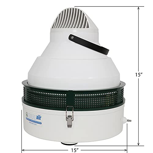 Ideal-Air Industrial Grade Humidifier With Multi-Directional Fogging Head, Indoor Plant Humidifier For Large Rooms, 200 Pints #TOP1