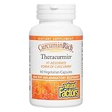 Natural Factors, CurcuminRich Theracurmin, 30 mg, Formulated for Superior Absorption, 60 Count (Pack of 1)