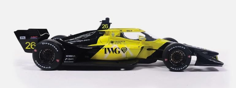 IXO IND64038 Will Power Andretti 1:64 Modelo Diecast miniatura 6
