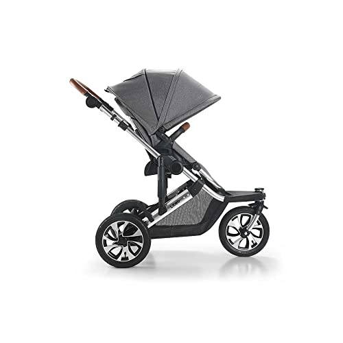 Carrinho de Bebê Jet 3 Rodas Cinza Litet - BB680