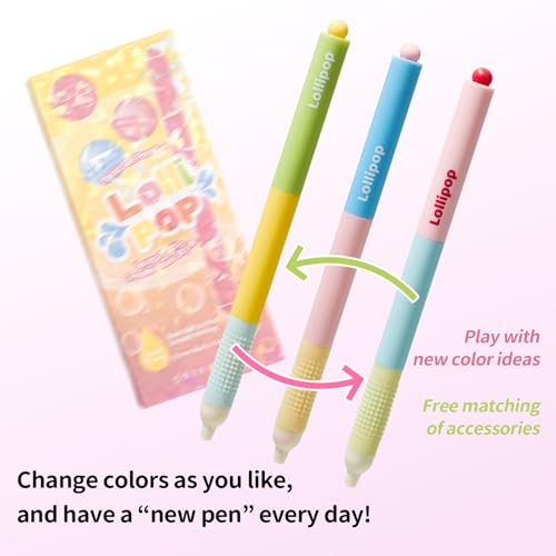 Twist Fine Point Gel Pens, 0.5mm Tinta Negra (6 Pack) miniatura 4