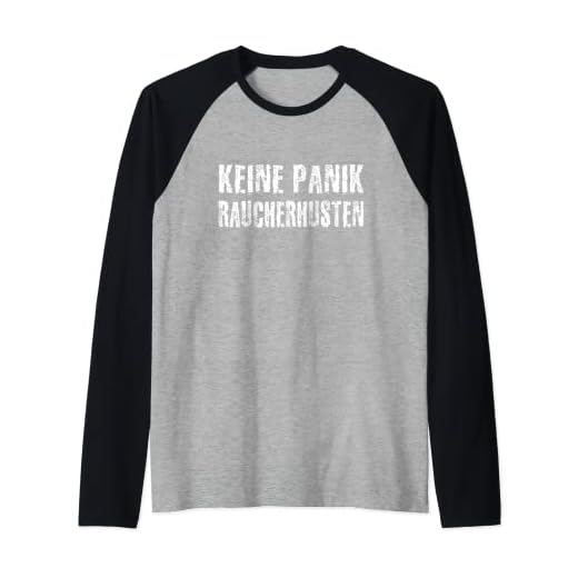 Keine Panik Raucherhusten Heuschnupfen Virus Mundschutz Raglan