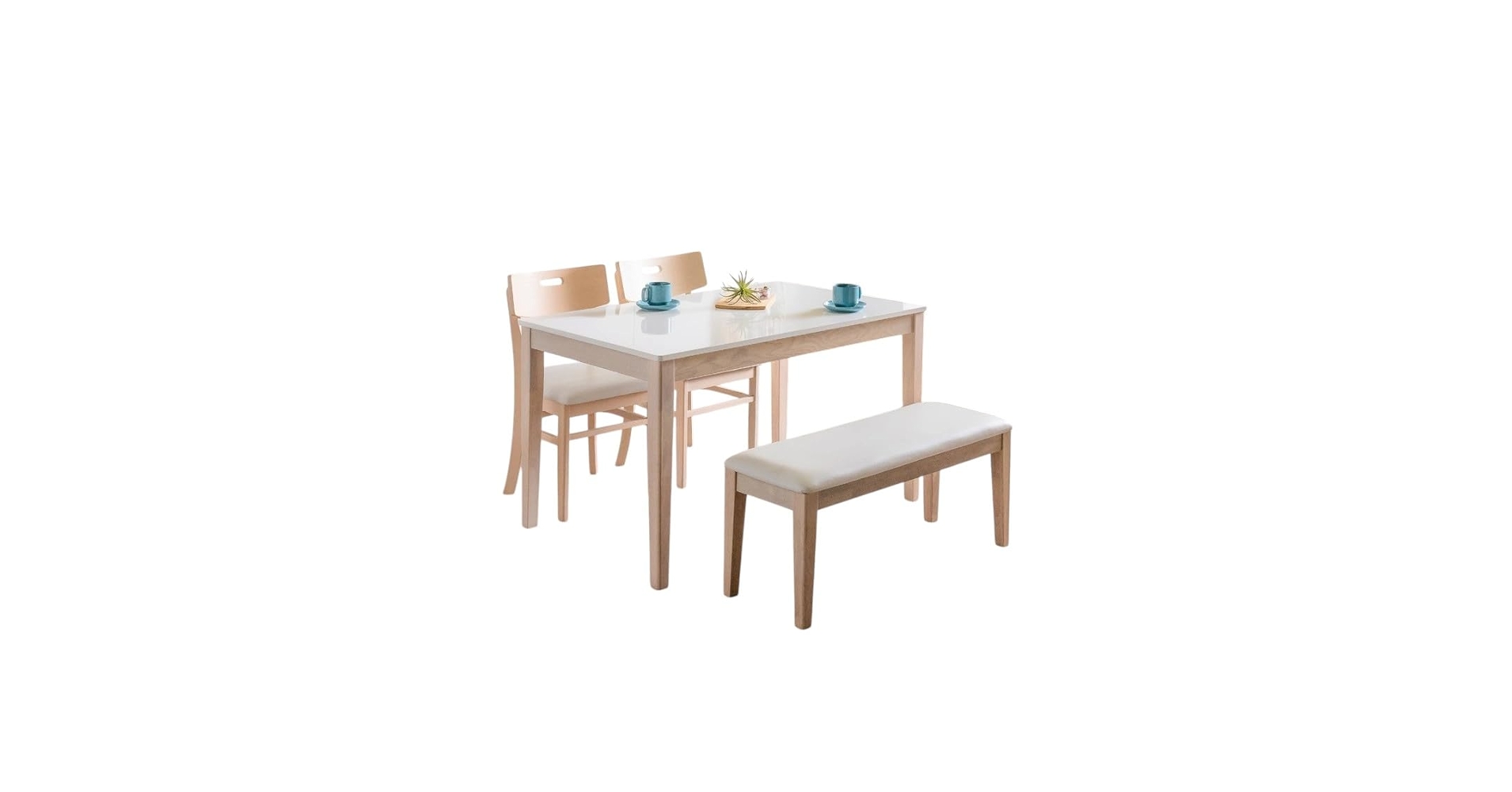 Amazon.co.jp: SHUNOVO ダイニングテーブルセット4人用 北欧